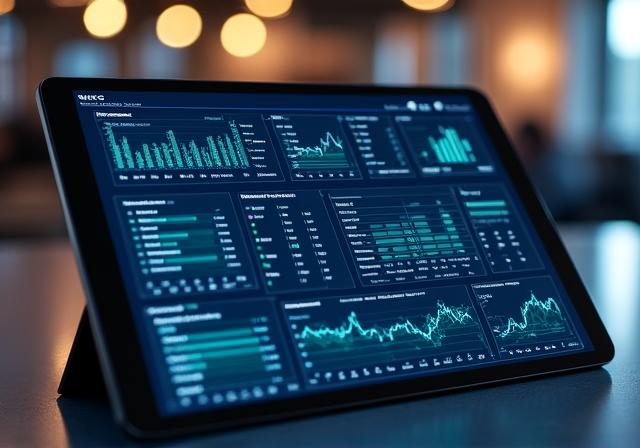 Dashboard per previsione scorte Retail AI